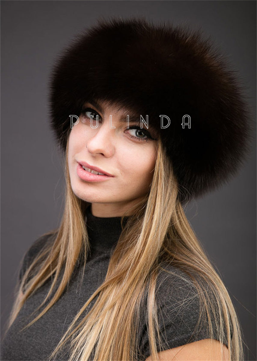 Black Astrakhan Karakul Swakara Fur Beret Hat Lady Winter Sheep Fur Beanies Hat for Women Fashion Winter Lamb Fur Hat