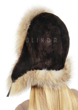 Load image into Gallery viewer, Silver fox Pom Pom Hat Super Fluffy Fashion Waterproof Hunting Russian Warm Earflap Trapper Winter Fur Hat fox Ushanka
