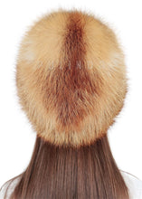 Load image into Gallery viewer, Women&#39;s Winter Red Fox Fur Hat with Warm Ear Protection Mongolian Style Casual Hat Fuzzy Russian Fur Hat fox
