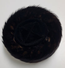 Load image into Gallery viewer, Shtreimel Hat Streimel Jewish Fur Hat Dark Color
