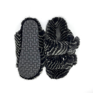 Real Mink Sandals Mink House Slippers Fur Slides