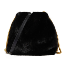 Load image into Gallery viewer, Real Mink Purse
