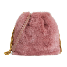 Load image into Gallery viewer, Real Mink Purse
