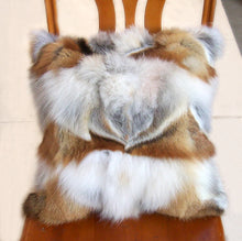 Load image into Gallery viewer, Genuine Fox Fur Pillow Cushion
