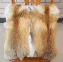 Load image into Gallery viewer, Genuine Fox Fur Pillow Cushion
