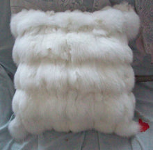 Load image into Gallery viewer, Genuine Fox Fur Pillow Cushion
