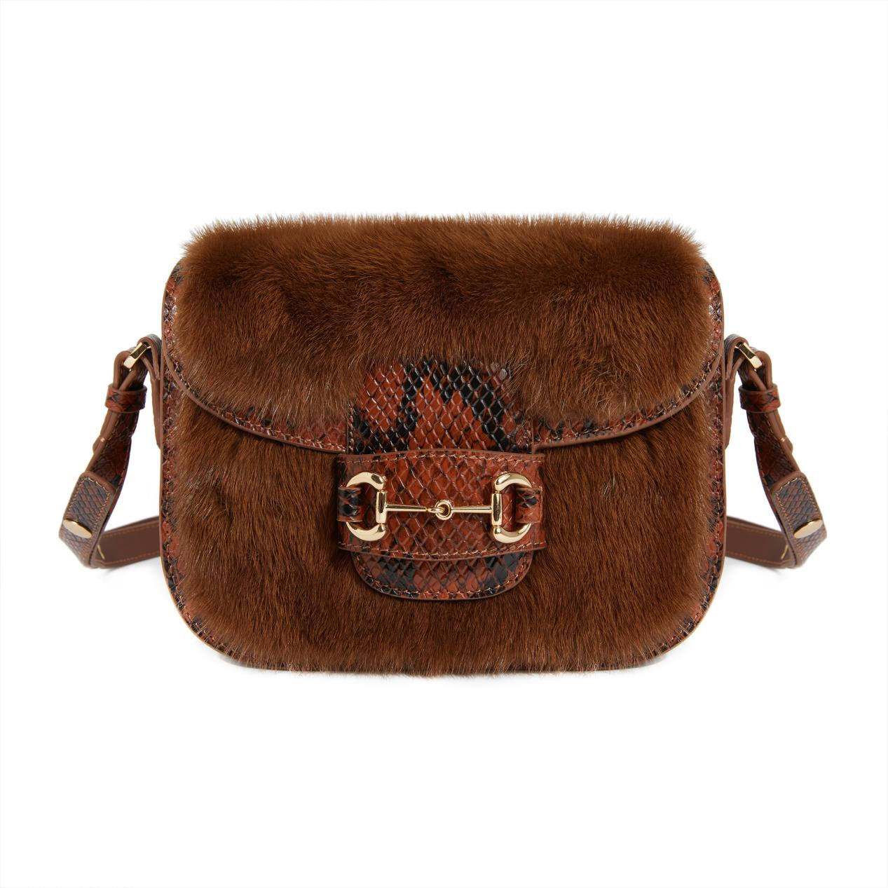 Mink Cross Body Bag Handbag