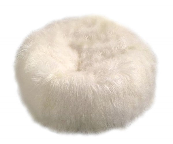 Mongolian Sheep Fur Fluffy Fuzzy BeanBag Chair