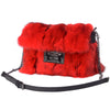Red Fox Fur Clutch Bag Handbag