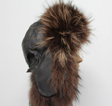Load image into Gallery viewer, The Ladies Fox Fur Pilot Trapper Hat

