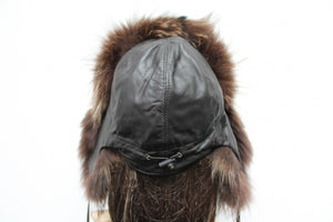 The Ladies Fox Fur Pilot Trapper Hat