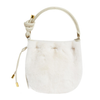 Tote Bucket Mink Fur Bag