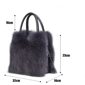 Women's Fox Fur Handbag