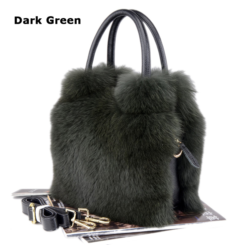 Women's Fox Fur Handbag