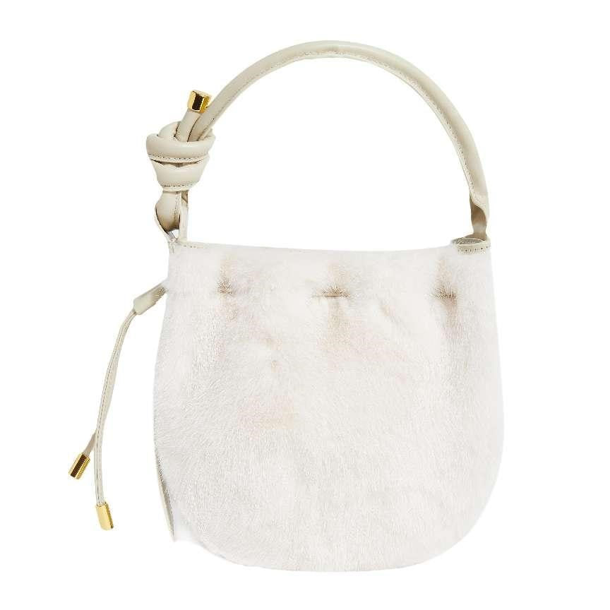 Women's Mink Fur Handbag