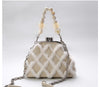 Womens Mink Clutch Bag Fur Handbag