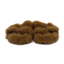 Load image into Gallery viewer, Real Mink Sandals Mink House Slippers Fur Slides
